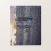Gepersonaliseerde gezinsfoto legpuzzel (Verticaal)