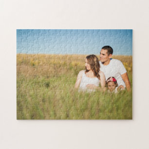 Gepersonaliseerde gezinsfoto legpuzzel