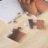 Gepersonaliseerde gezinsfoto legpuzzel (Zijkant)