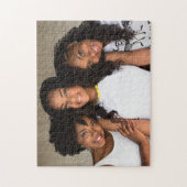 Gepersonaliseerde gezinsfoto legpuzzel (Verticaal)