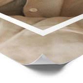 Gepersonaliseerde gezinsfoto | Naam van het gezin  Poster (Hoek)