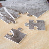 Gepersonaliseerde gezinsfotocollage legpuzzel (Zijkant)