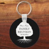 Gepersonaliseerde gezinshereniger bevoordeelt sleu sleutelhanger (Voorkant)