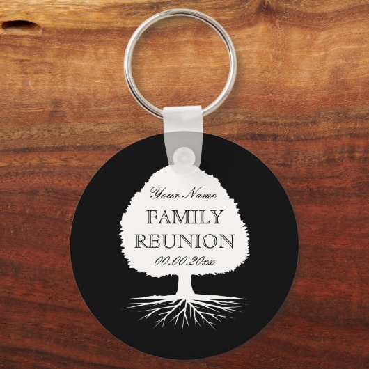 Gepersonaliseerde gezinshereniger bevoordeelt sleu sleutelhanger (Voorkant)