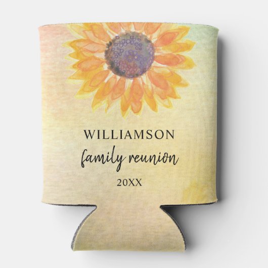 Gepersonaliseerde gezinshereniging blikjeskoeler (Achterkant)