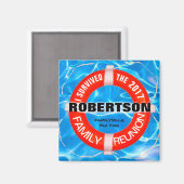 Gepersonaliseerde gezinshereniging Magnet (Voorkant / Achterkant)