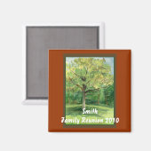 Gepersonaliseerde gezinshereniging Magnet (Voorkant / Achterkant)