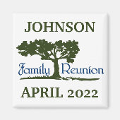 Gepersonaliseerde gezinshereniging Magnet (Voorkant)