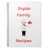 Gepersonaliseerde gezinshereniging met Italiaanse Notitieboek (Voorkant)