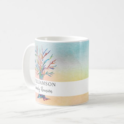 Gepersonaliseerde gezinshereniging - Mok van de ge (Voorkant links)