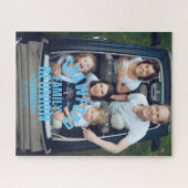 Gepersonaliseerde gezinshereniging Puzzle Legpuzzel (Horizontaal)