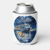 Gepersonaliseerde gezinshereniging voor cruisesche blikjeskoeler (Blikje Achterkant)