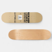 Gepersonaliseerde Gezochte Dode of Alive Skateboar Persoonlijk Skateboard (Horizontaal)