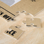 Gepersonaliseerde Gezochte Dood of Alive Jigzaag P Legpuzzel (Zijkant)