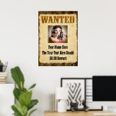 Gepersonaliseerde Gezochte Oude Posters van de Fot (Thuiskantoor)