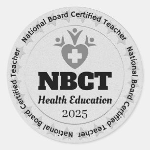 Gepersonaliseerde Gezondheidsvoorlichting NBCT Cer Ronde Sticker