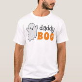 Gepersonaliseerde Ghost Daddy Boo Familie Hallowee T-shirt (Voorkant)