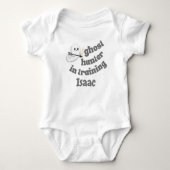 Gepersonaliseerde Ghost Hunter in training Romper (Voorkant)