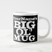 Gepersonaliseerde Giant Big Ol' Mok Jumbo Koffie M (Rechts)
