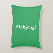 Gepersonaliseerde Giant Mahjong Tegel | Karakter 3 Accent Kussen (Achterkant (Verticaal))