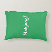 Gepersonaliseerde Giant Mahjong Tegel | Karakter 3 Accent Kussen (Achterkant)