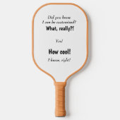 Gepersonaliseerde gift, geschenken voor haar, gesc pickleball paddle (Voorkant)