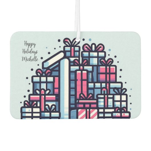 Gepersonaliseerde Gift Stack Splendor Luchtverfrisser (Voorkant)