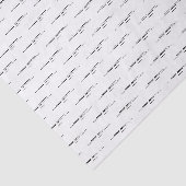 Gepersonaliseerde Gift Tissue HAMbyWG Tissuepapier (Detail)