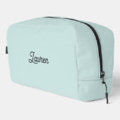 Gepersonaliseerde Gift voor Bruidsmeisje Squad | B Toilettasje (Rechterhoek)