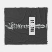 Gepersonaliseerde Gift voor Chiropractor, Spine Do Fleece Deken (Voorkant (Horizontaal))