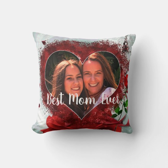 Gepersonaliseerde Gift voor Verjaardag, Bruid, Bru Kussen (Voorkant)