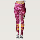 Gepersonaliseerde Gift voor Verjaardag, Bruid, Bru Leggings (Voorkant)