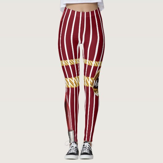 Gepersonaliseerde Gift voor Verjaardag, Bruid, Bru Leggings (Voorkant)