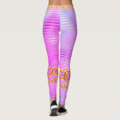 Gepersonaliseerde Gift voor Verjaardag, Bruid, Bru Leggings (Achterkant)