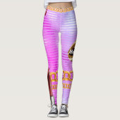 Gepersonaliseerde Gift voor Verjaardag, Bruid, Bru Leggings (Voorkant)
