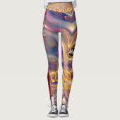 Gepersonaliseerde Gift voor Verjaardag, Bruid, Bru Leggings (Voorkant)