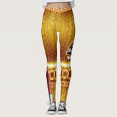 Gepersonaliseerde Gift voor Verjaardag, Bruid, Bru Leggings (Voorkant)