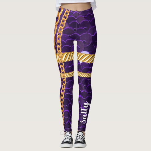 Gepersonaliseerde Gift voor Verjaardag, Bruid, Bru Leggings (Voorkant)