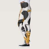 Gepersonaliseerde Gift voor Verjaardag, Bruid, Bru Leggings (Links)