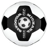 Gepersonaliseerde Gift voor Voetbalspeler Voetbal (Gedraaid)
