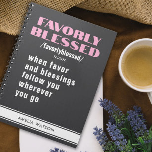 Gepersonaliseerde gift voor vrouwelijke motivatie notitieboek