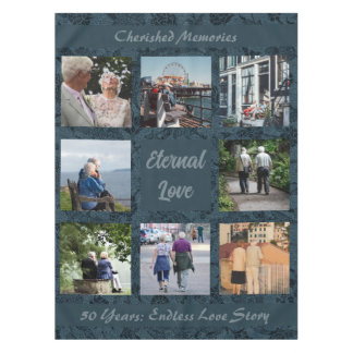 Gepersonaliseerde Gifts voor Oudere Ouders Koppels Tafelkleed