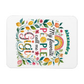 ❤️Gepersonaliseerde GIGI Gifts Moederdag Verjaarda Magneet (Horizontaal)