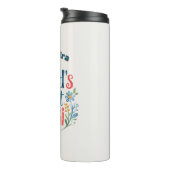 Gepersonaliseerde GIGI Moederdag Verjaardag Kerst Thermosbeker (Geroteerd rechts)