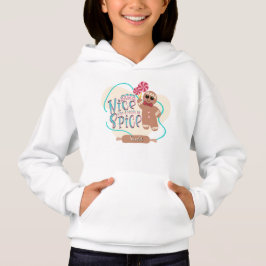 Gepersonaliseerde Gingerbread Christmas Hoodie