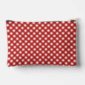 Gepersonaliseerde Gingham Plaid Patroon Etui (Achterkant)