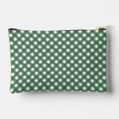 Gepersonaliseerde Gingham Plaid Patroon Etui (Achterkant)