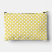 Gepersonaliseerde Gingham Plaid Patroon Etui (Achterkant)
