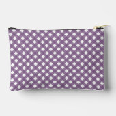 Gepersonaliseerde Gingham Plaid Patroon Etui (Achterkant)