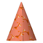 Gepersonaliseerde Giraffe Feesthoedjes (Achterkant)